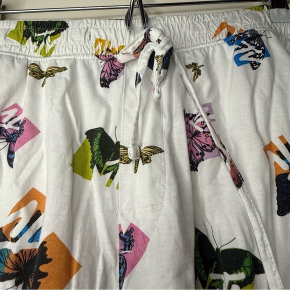 H&M MTV Butterfly Relaxed Casual Flowy Soft Comfy Boxer Style Pajama Shorts - Picture 4 of 8